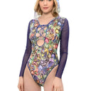 Women's Triangle-Strap One-Piece Swimsuit