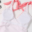 Striped One-Piece Swimsuit