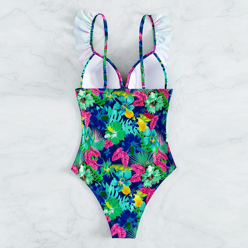 Ruffled One Piece