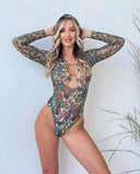 Women's Triangle-Strap One-Piece Swimsuit